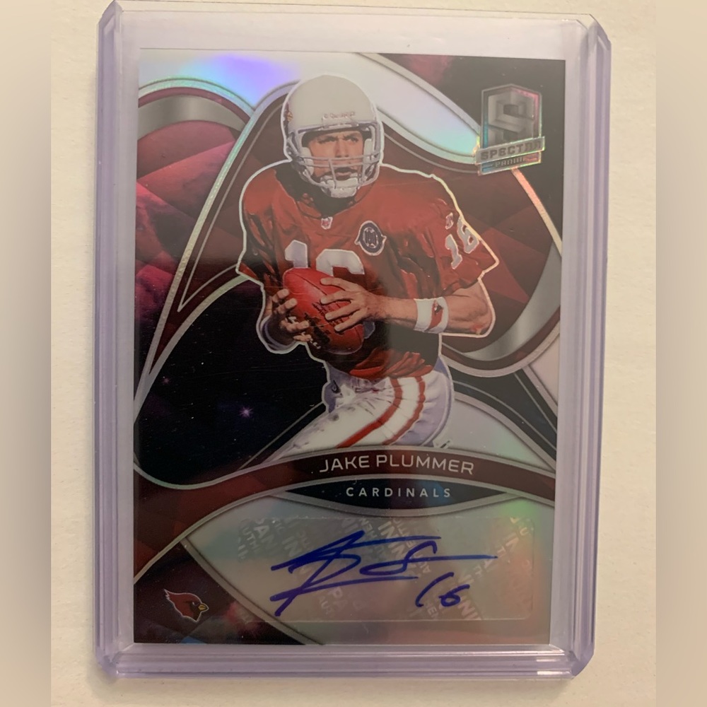 2022 Jake Plummer Spectra Signatures Auto /2 Cardinals
